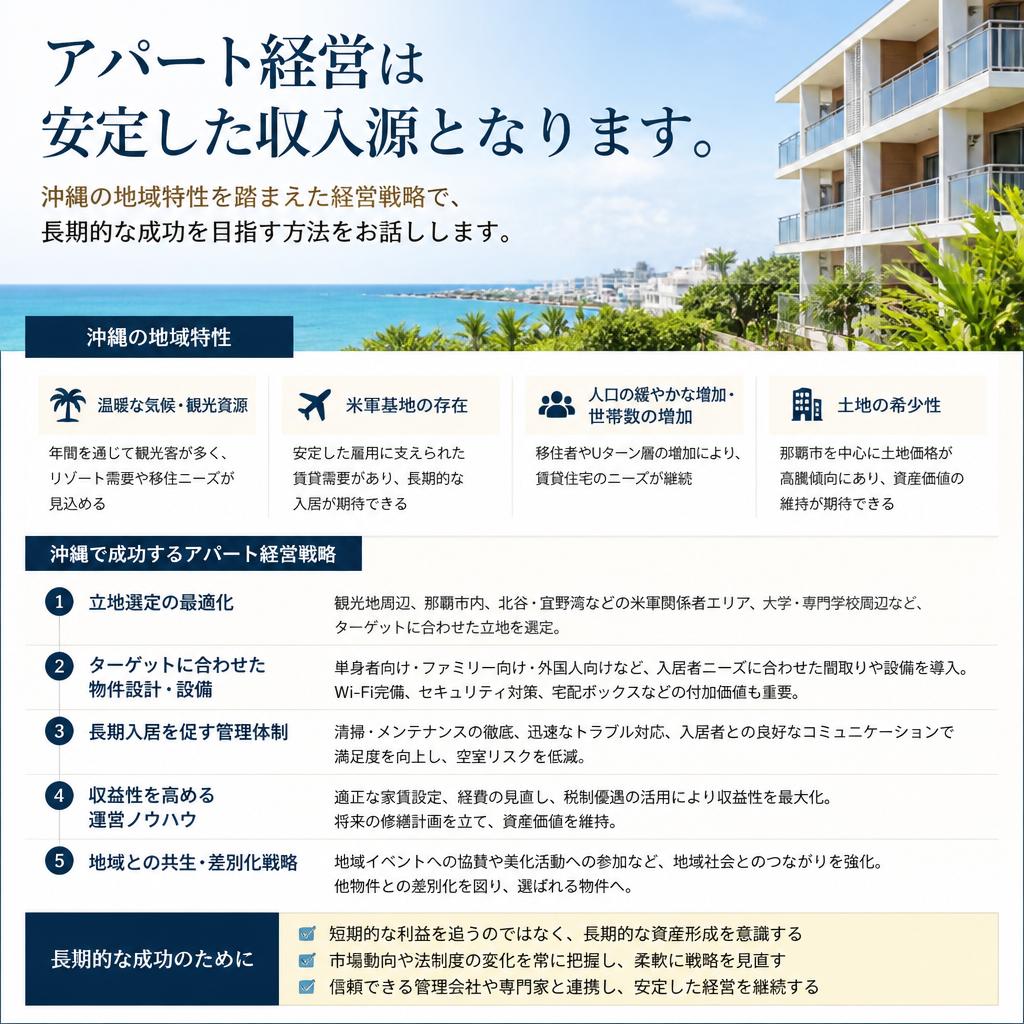アパート経営のメリット