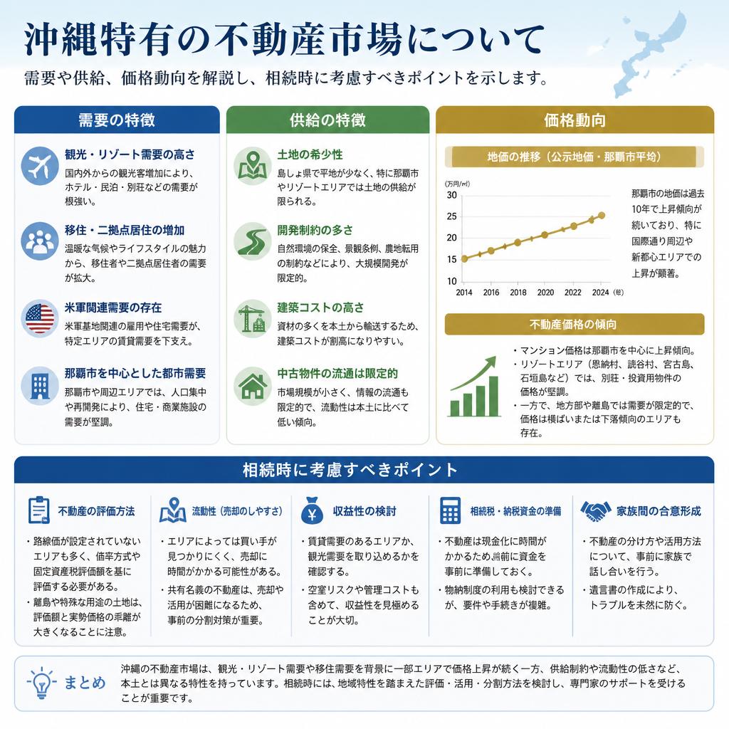 不動産市場を理解する｜沖縄の実情