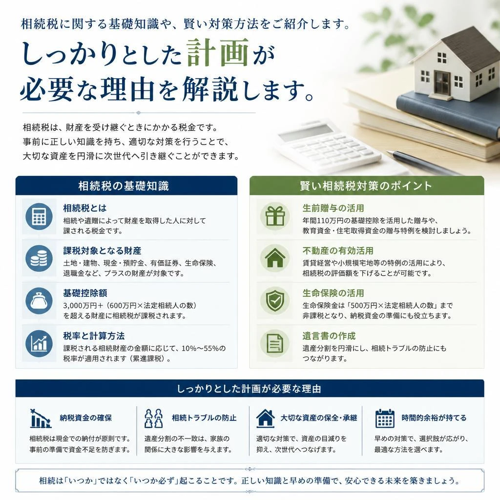 相続税対策とその重要性